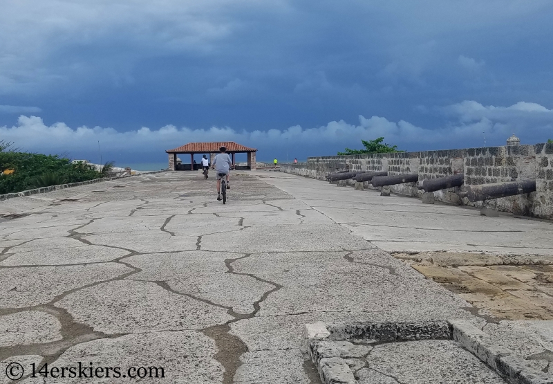 Cartagena city walls bike tour