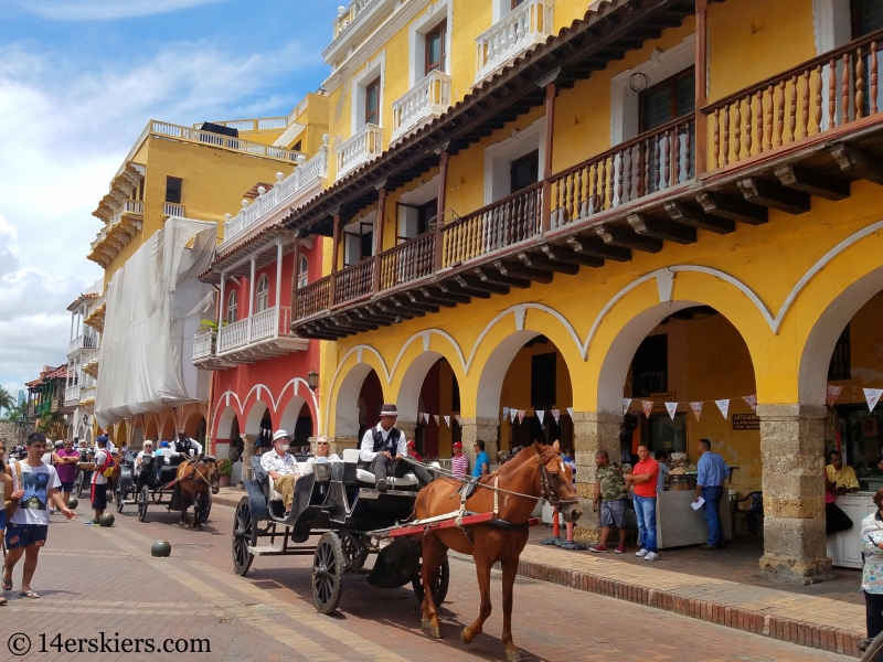 Colorful Cartagena.