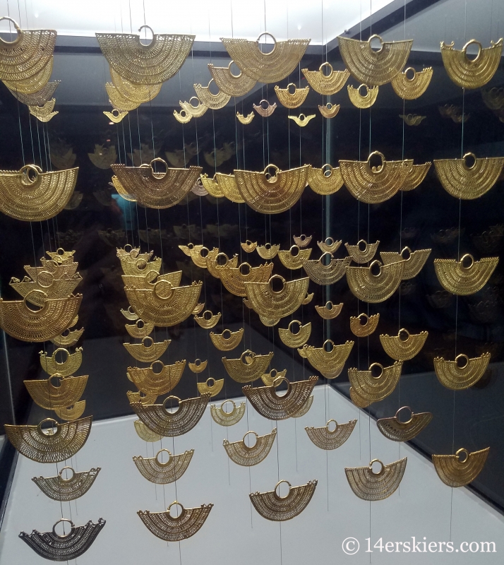 Gold Museum in Cartagena.