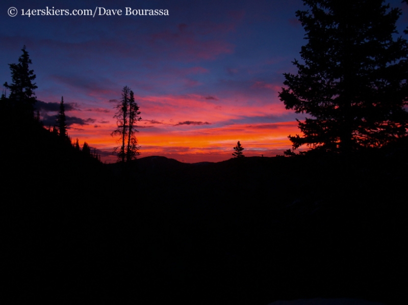 Sunrise in Colorado