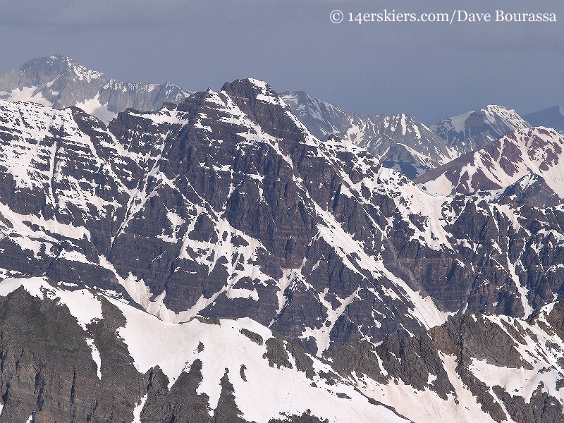 Pyramid and Capitol Peaks