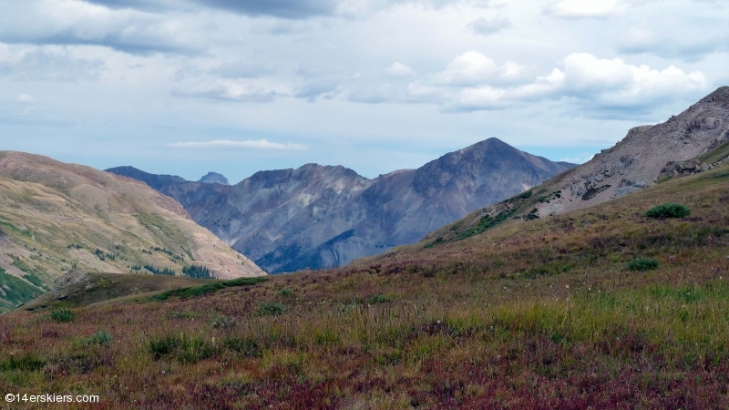 Mountain biking the Cataract Ridge section of the Colorado Trail.