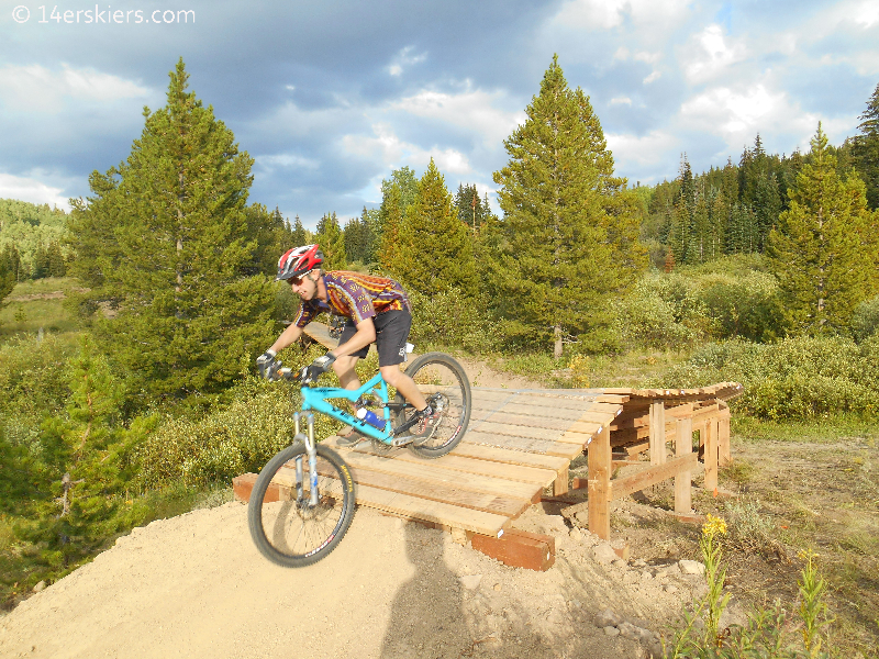 Timeline downhill trail at Crested Butte Mountain Resort