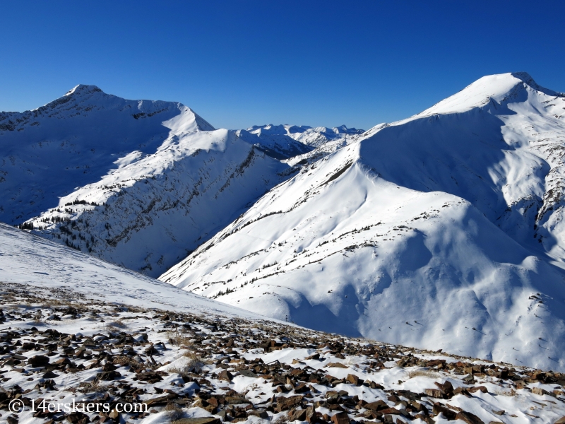 Yule Pass in winter