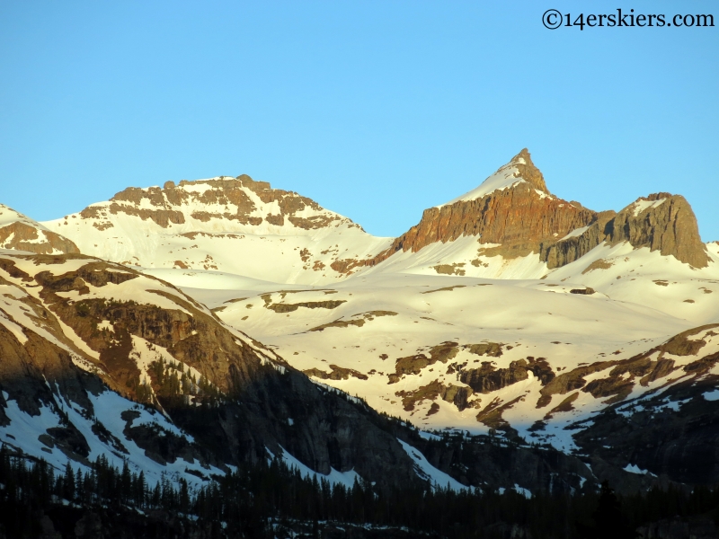 Ice lakes basin vermillion