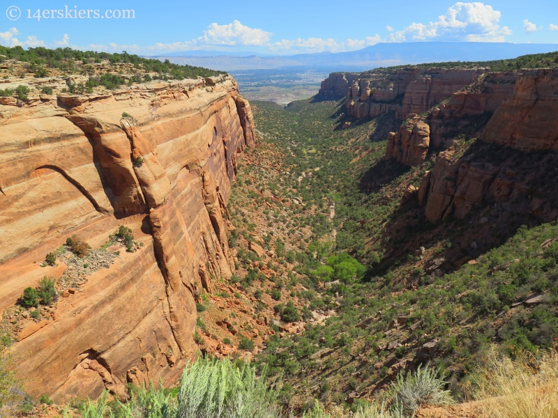 Columbus Canyon at the Colorado National Monument.