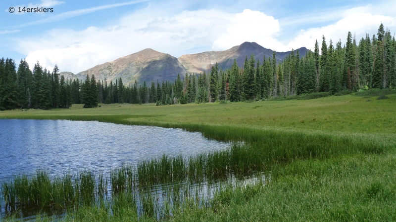 Copley Lake Hike near Crested Butte, CO.
