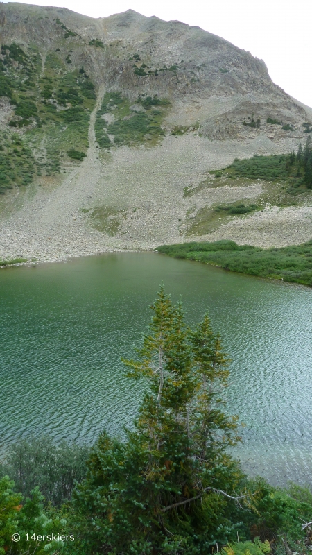 Hike to Copper Lake by East Maroon Pass, near Crested Butte