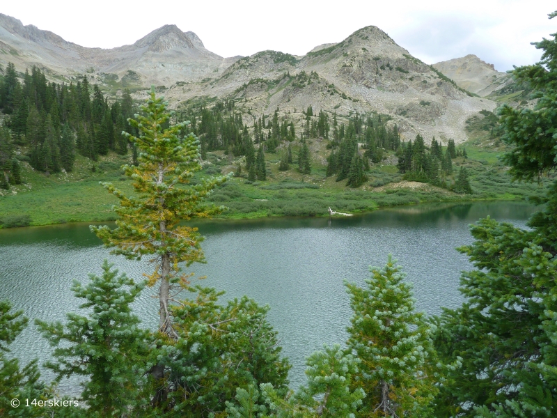 Hike to Copper Lake by East Maroon Pass, near Crested Butte
