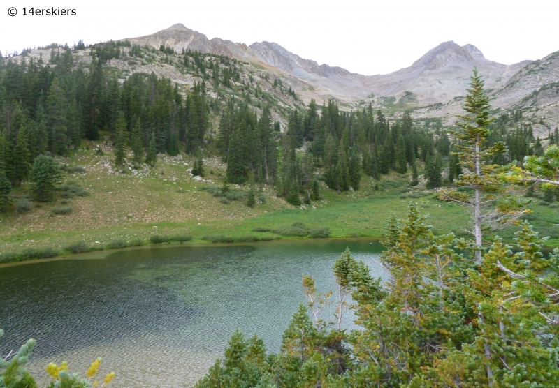 Hike to Copper Lake by East Maroon Pass, near Crested Butte