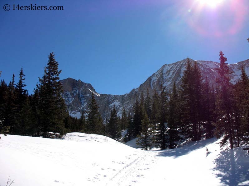 Mountains near Crestone Peak