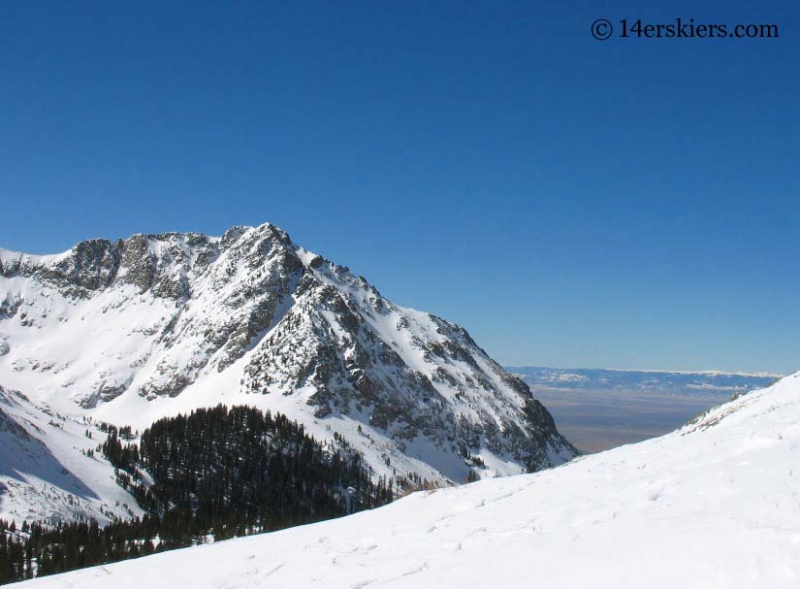 cool line from Crestone Peak.