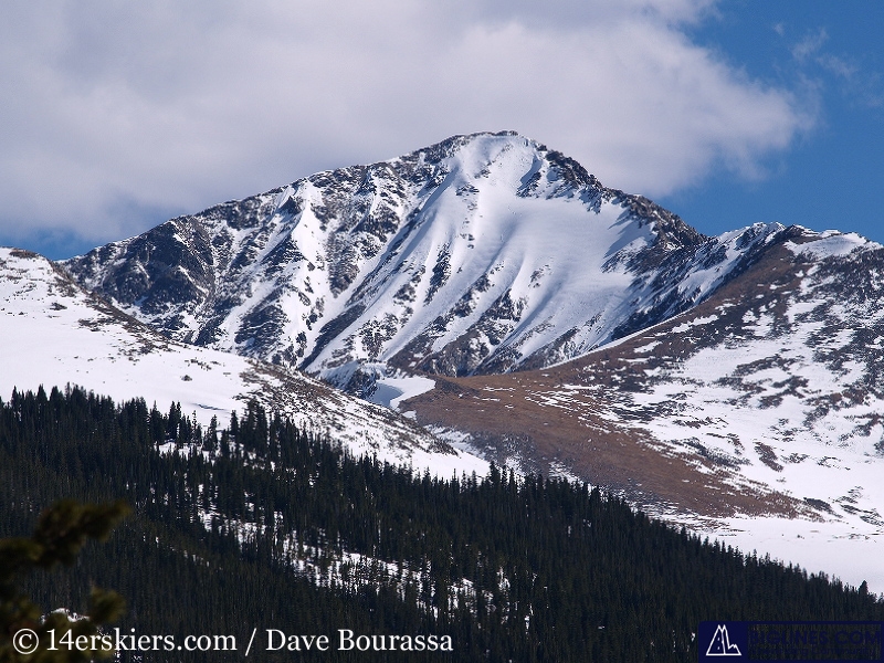 The North Face of Crystal Peak.