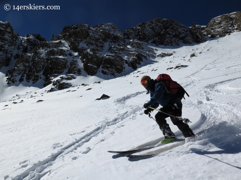 Ben McShan first turns of the season