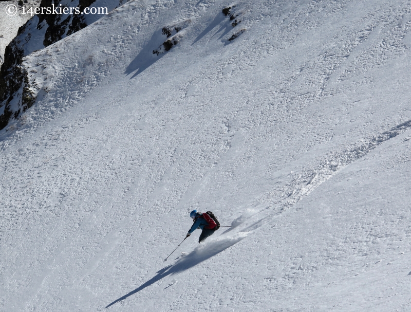 Brittany Konsella first turns of the season