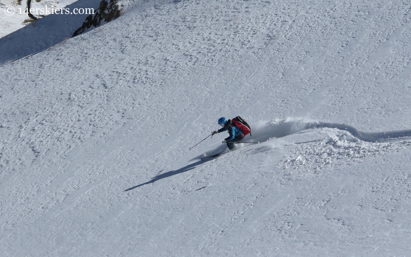 Brittany Konsella first turns of the season