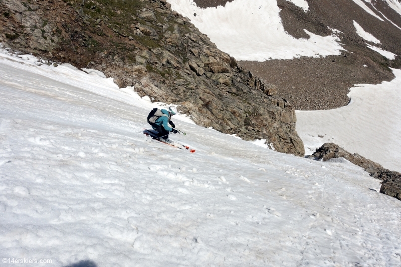 skiing fourteeners