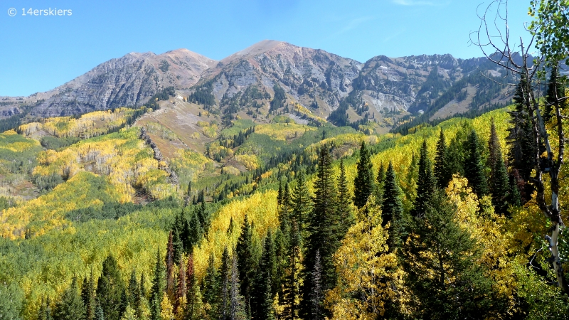 Dyke to Dark Canyon hike near Crested Butte