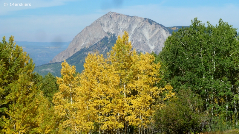 Dyke to Dark Canyon hike near Crested Butte