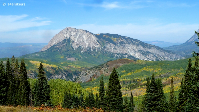 Dyke to Dark Canyon hike near Crested Butte