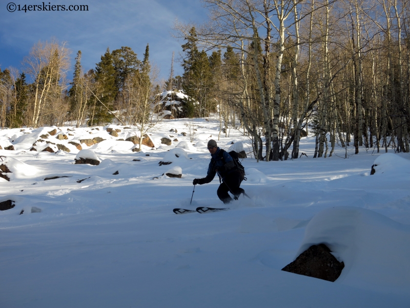 skiing in cb south