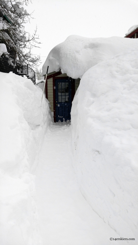 snow tunnel