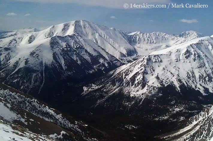 Northwest Gullies on Mount Elbert