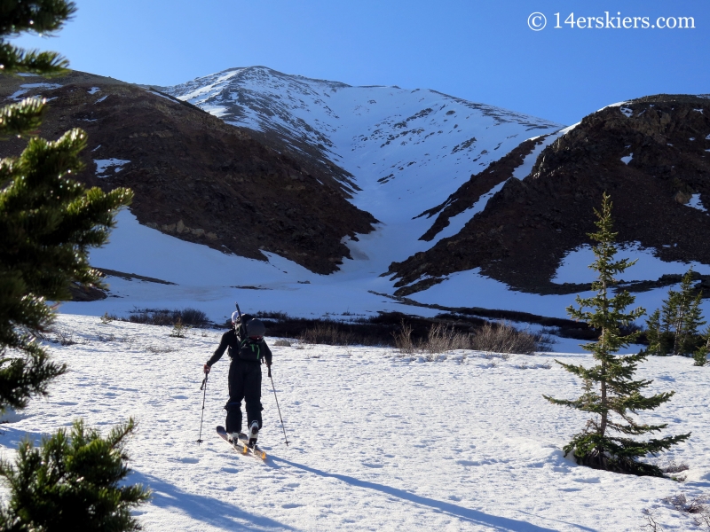 Northwest Gullies on Mount Elbert. 