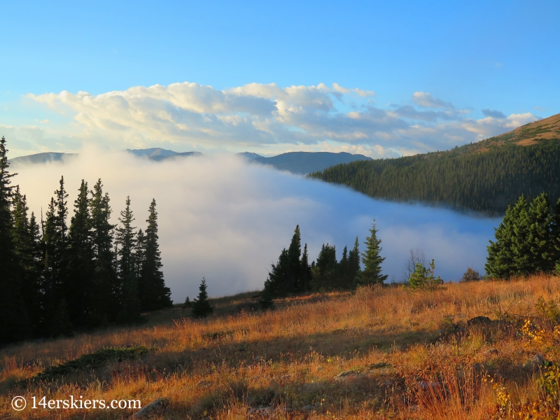 Sunrise on Mount Elbert