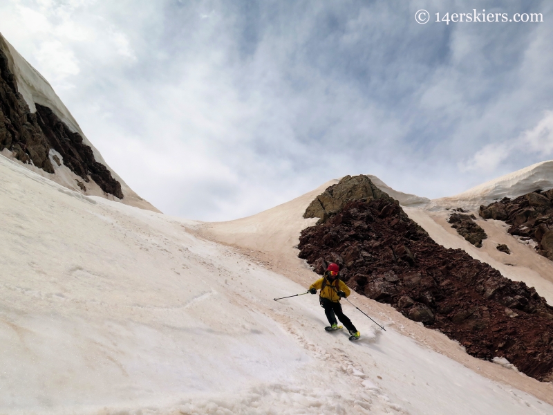 Ben McShan skiing El Natcho