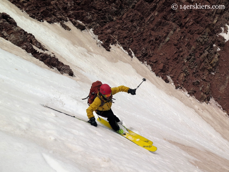 Ben McShan skiing El Natcho