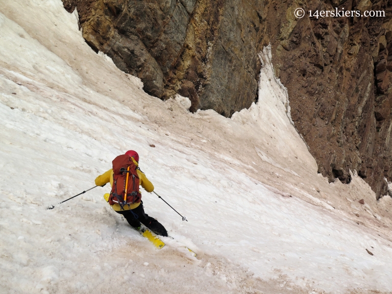 Ben McShan skiing El Natcho