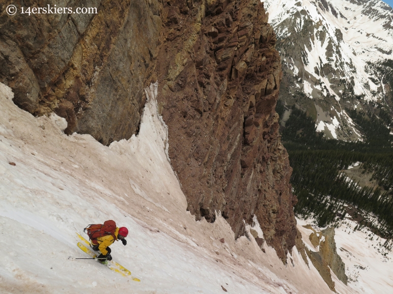 Ben McShan skiing El Natcho