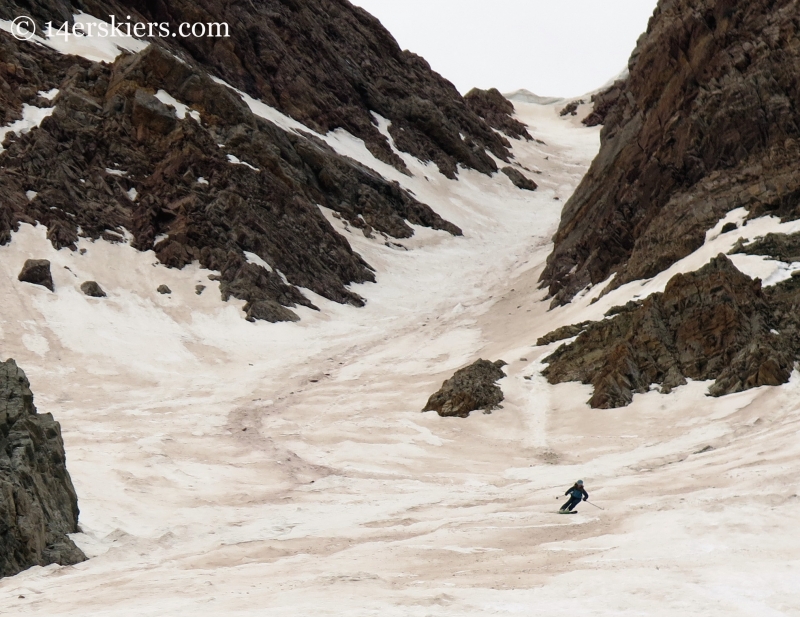 Brittany Konsella skiing El Natcho