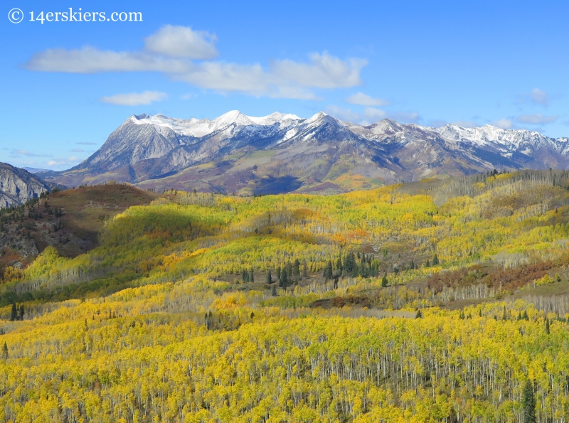 Raggeds in fall near Crested Butte