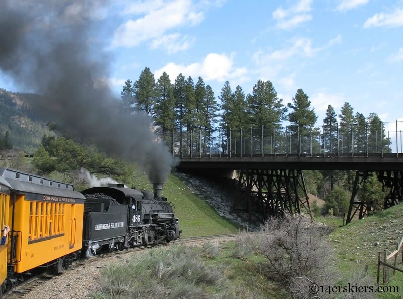 Durango to Silverton train