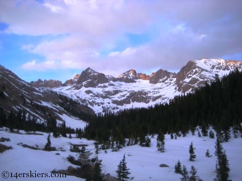 Chicago Basin in May.