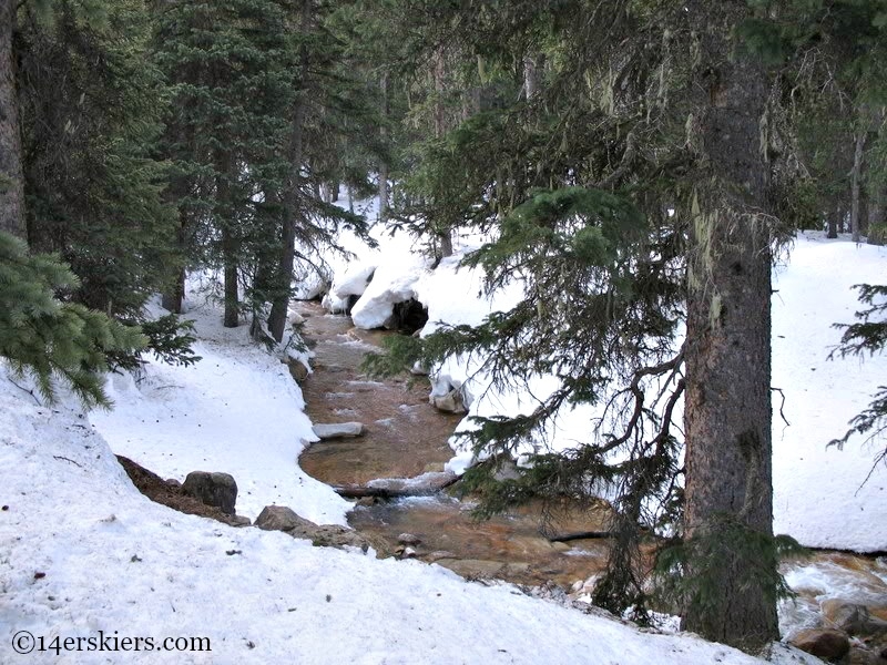 Stream in Chicago Basin.