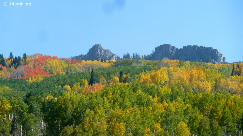 Fall colors in Crested Butte