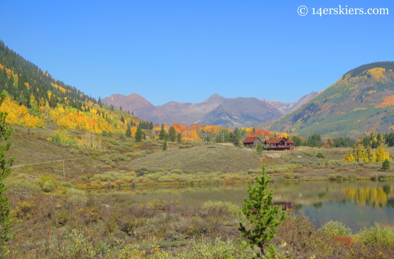 Peanut lake in Crested Butte