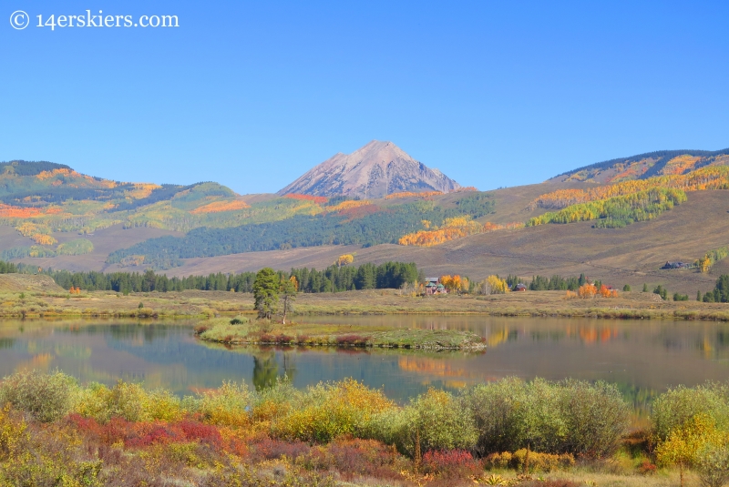 Peanut Lake in Crested Butte