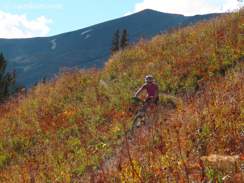 Fall ride on 401 near Crested Butte