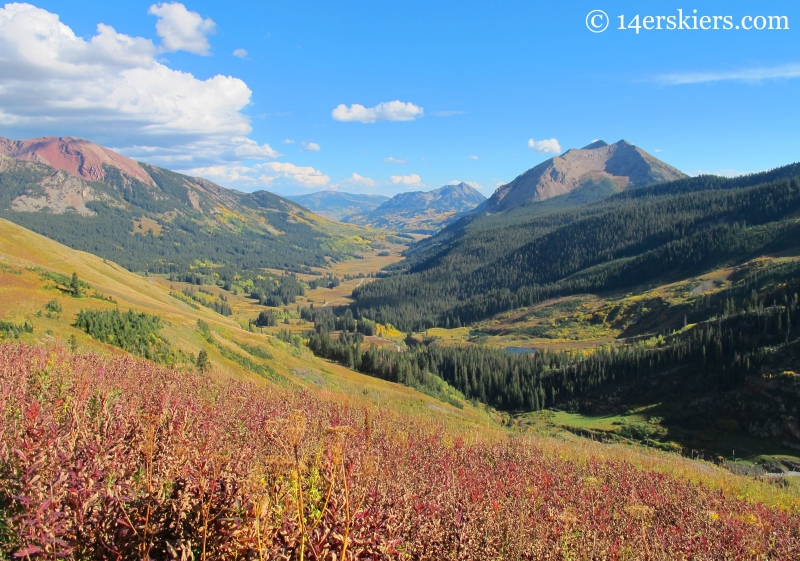 Fall riding on 401 near Crested Butte