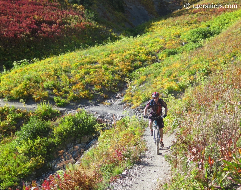 Fall ride on 401 near Crested Butte