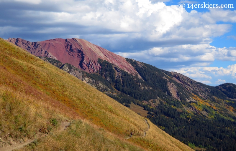 Fall riding on 401 near Crested Butte