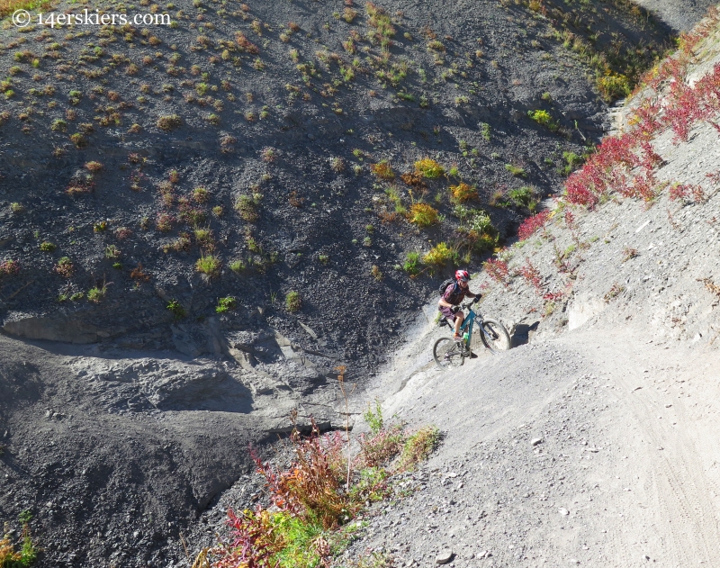 Fall riding on 401 near Crested Butte