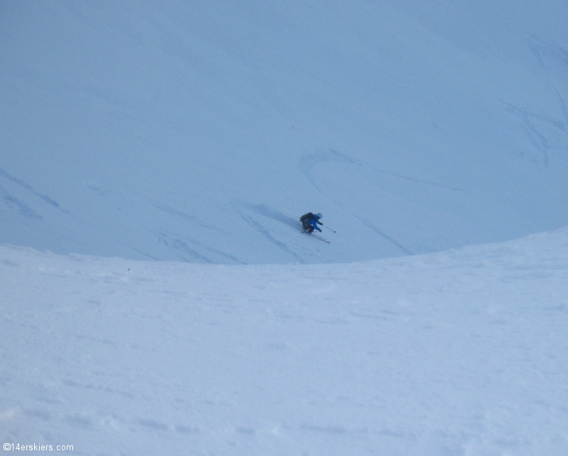 Backcountry skiing in Fernie, Canada