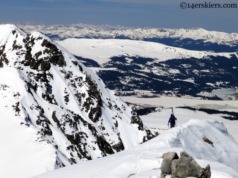 Climbing Fletcher Mountain with Drift Peak