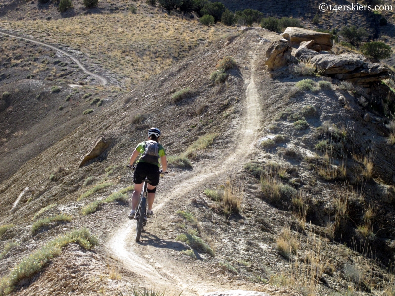 Brittany Konsella riding 18 road