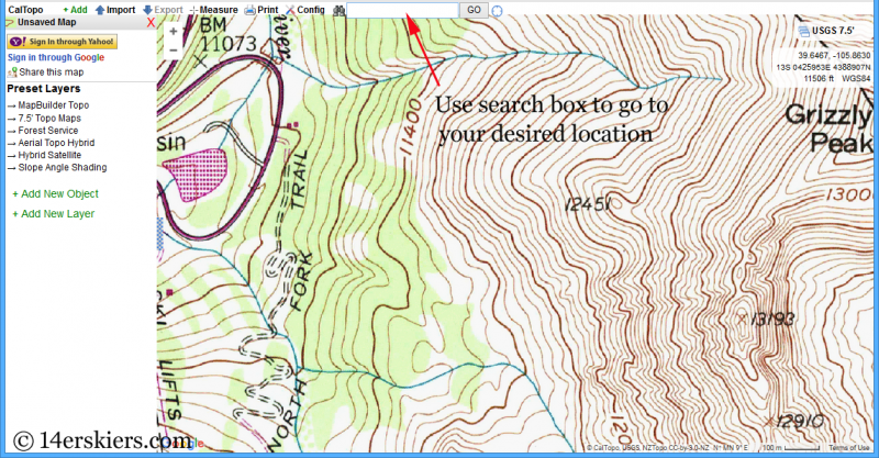 Using CalTopo with Gaia GPS App for backcountry skiing